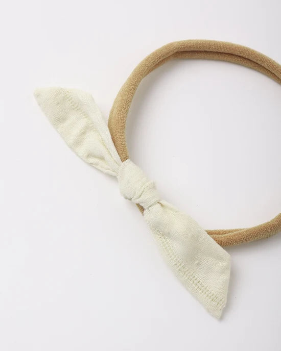 Rylee &amp; Cru Little Knot HEadband - Ivory