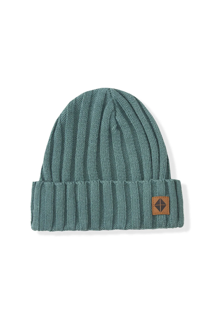 Kyte Baby Chunky Knit Ribbed Beanie - Pine