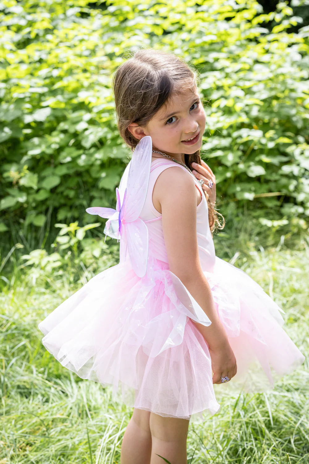 Great Pretenders Flutter Butterfly Skirt &amp; Wings Set - Pink