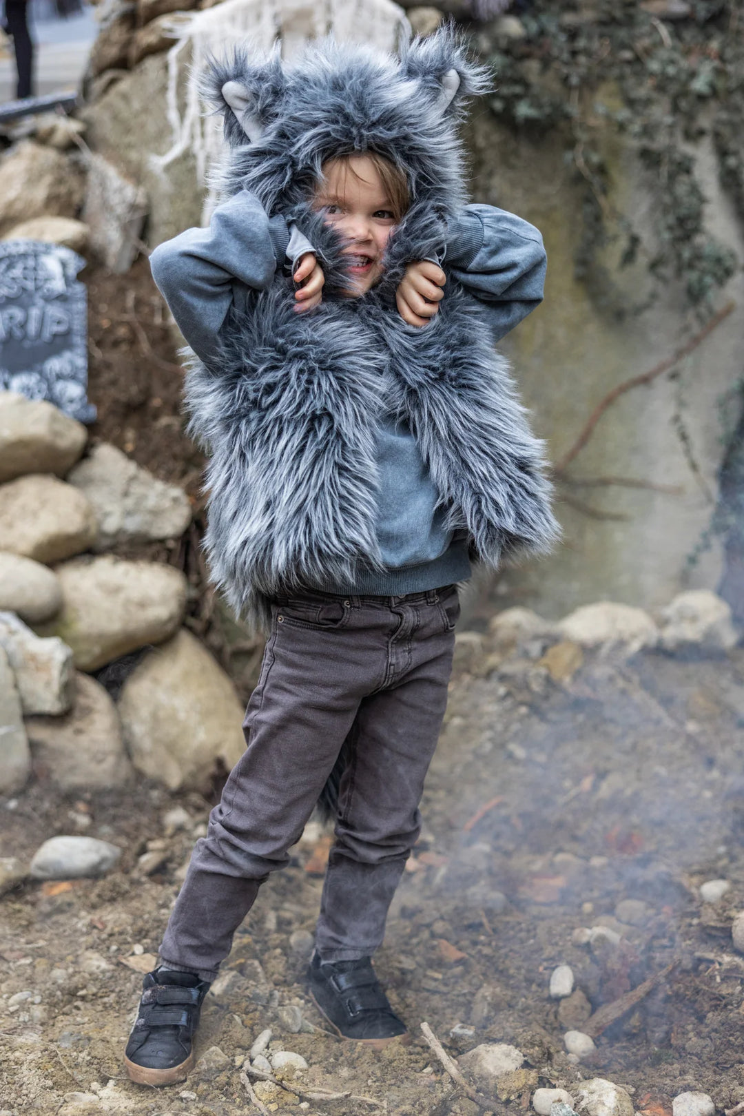 Great Pretenders Big Bad Wolf Vest with Gloves