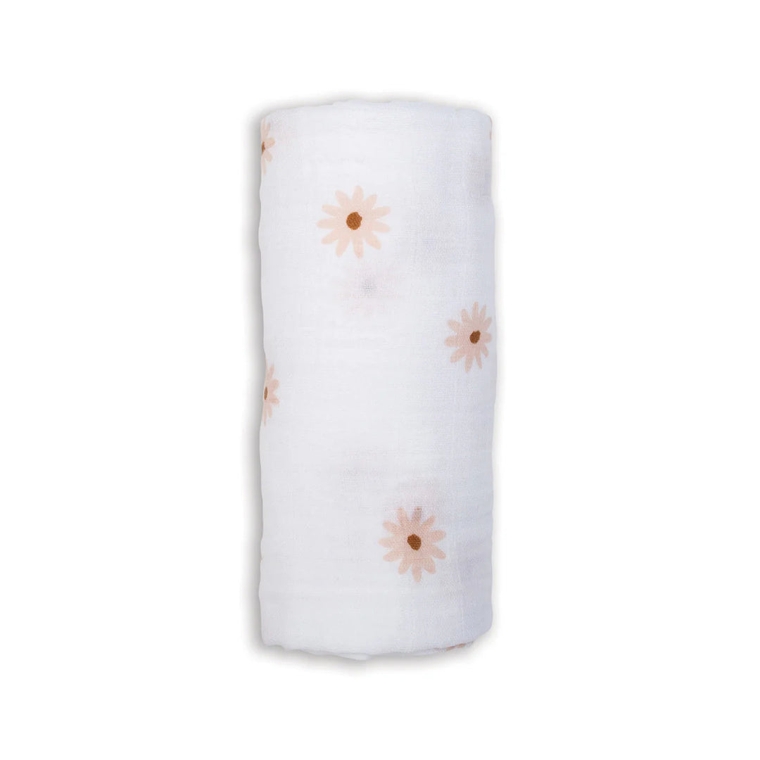 Lulujo Swaddle Blanket Muslin Cotton LG