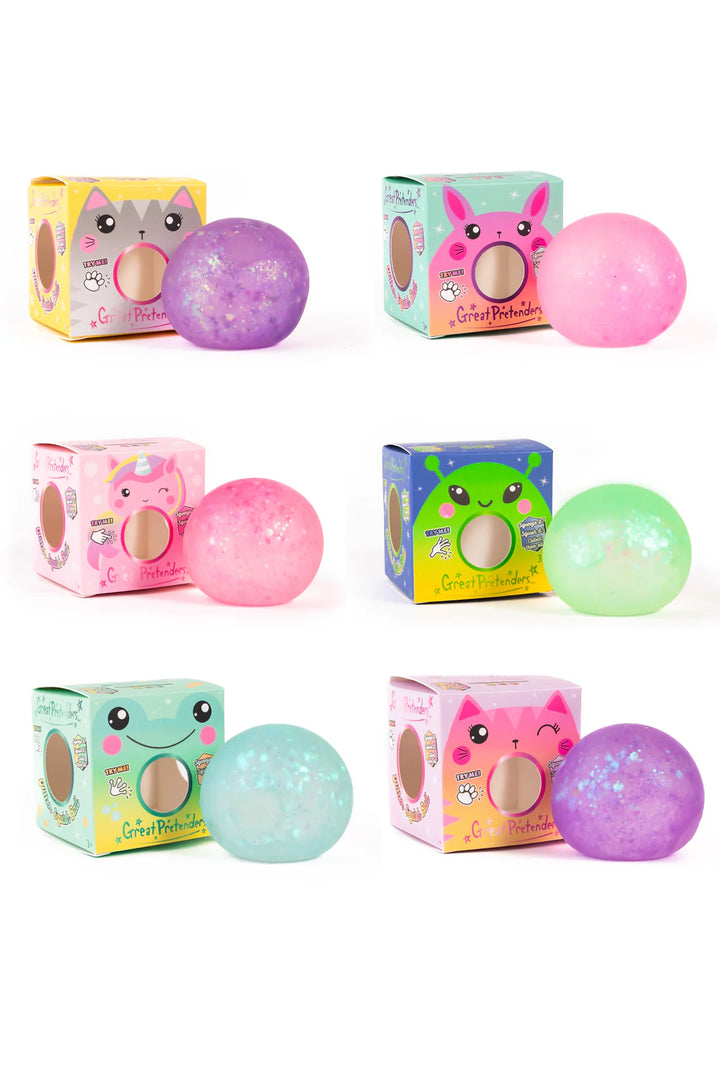 Great Pretenders Glitterly Squishy Toy