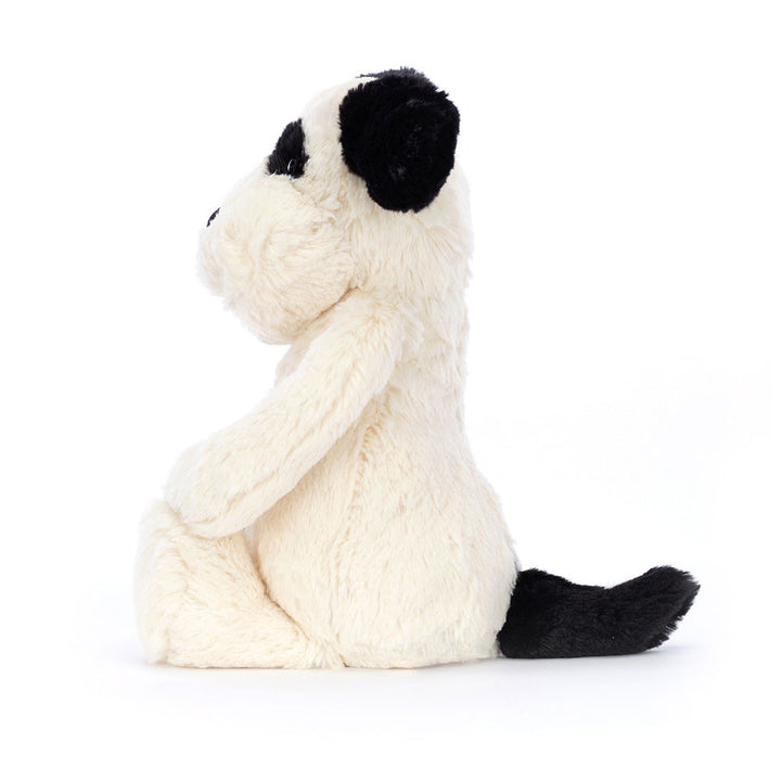 Jellycat Bashful Rufferty Black &amp; Cream Puppy