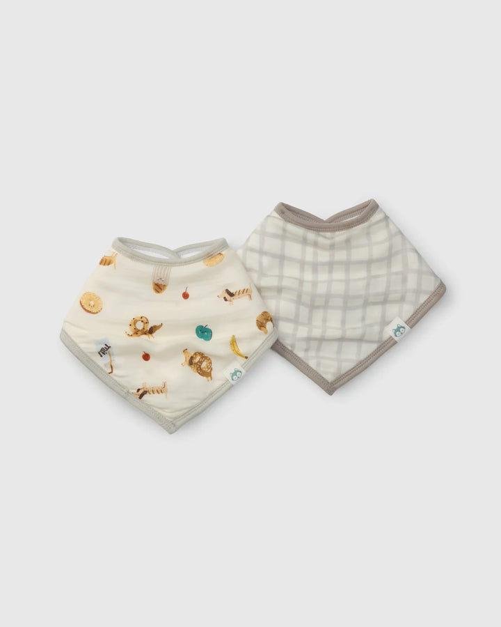 LouLou Lollipop Muslin Bandana Bib Set