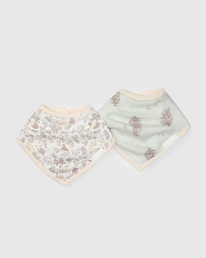 LouLou Lollipop Muslin Bandana Bib Set