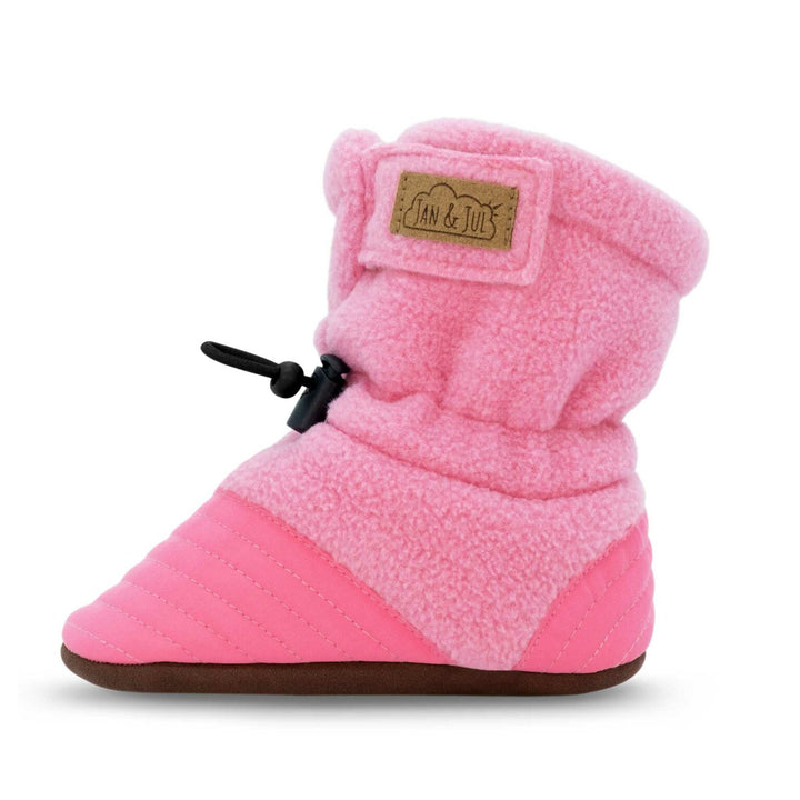 Jan &amp; Jul Stay-Put Cozy Booties - Watermelon Pink
