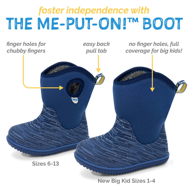 Jan &amp; Jul Toasty-Dry Lite Winter Boots - Black Birch