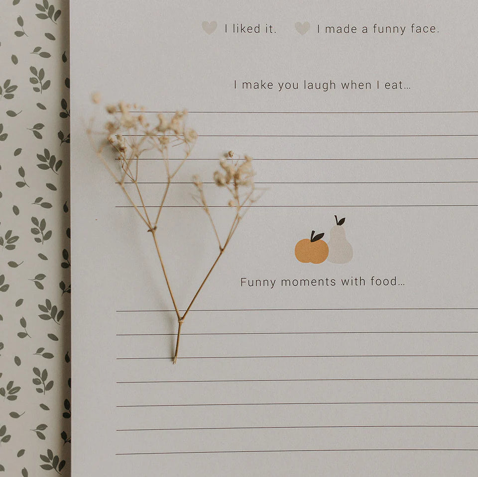 Le Petit Tableau Noir - Baby Book Sage
