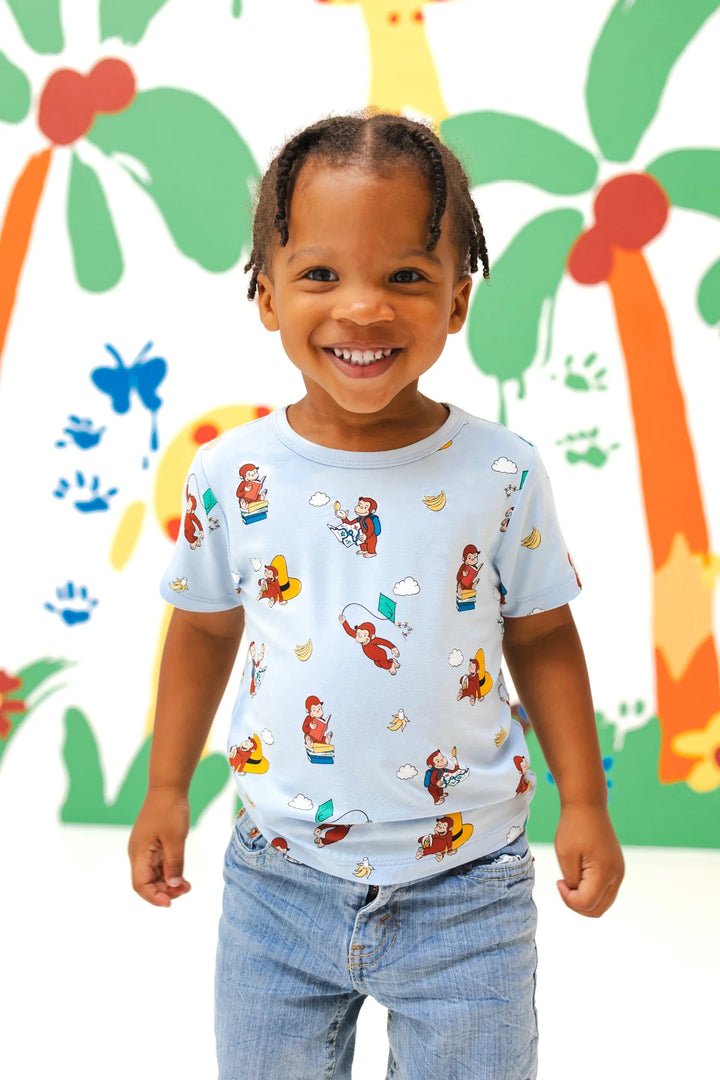 Kyte Baby Toddler Basic Tee - Curious George
