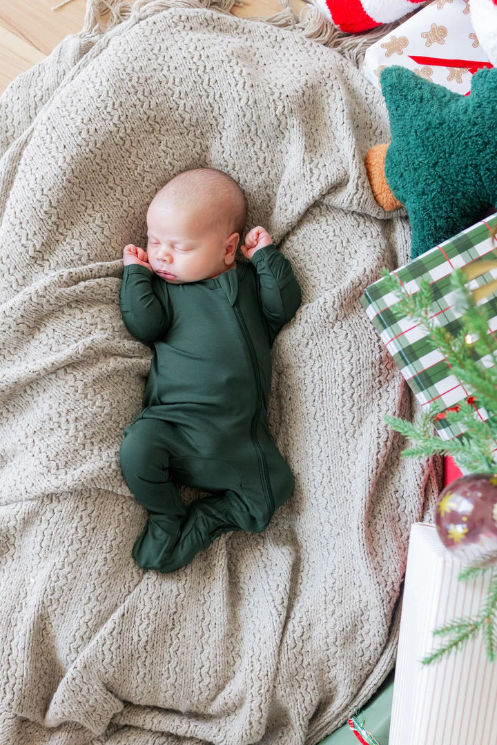 Kyte Baby Zippered Footie - Cypress