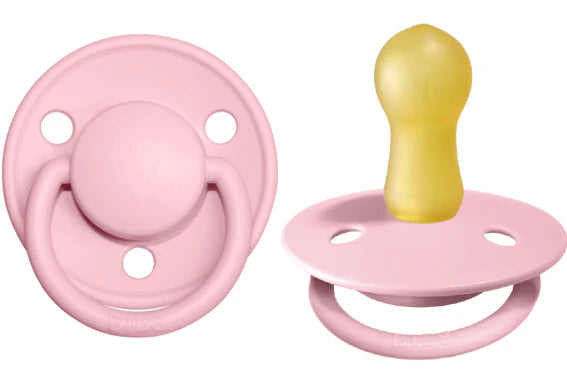 BIBS Round Colour Pacifiers - Size 1 (0-6m)