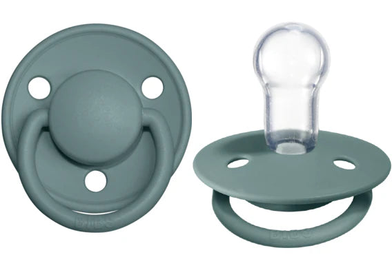 BIBS Round Colour Pacifiers - Size 1 (0-6m)