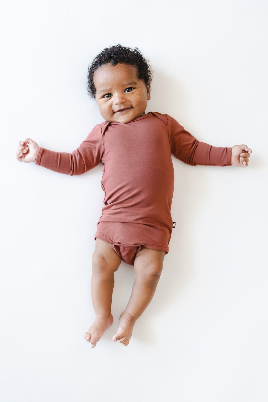 Kyte Baby Long Sleeve Bodysuit - Ember