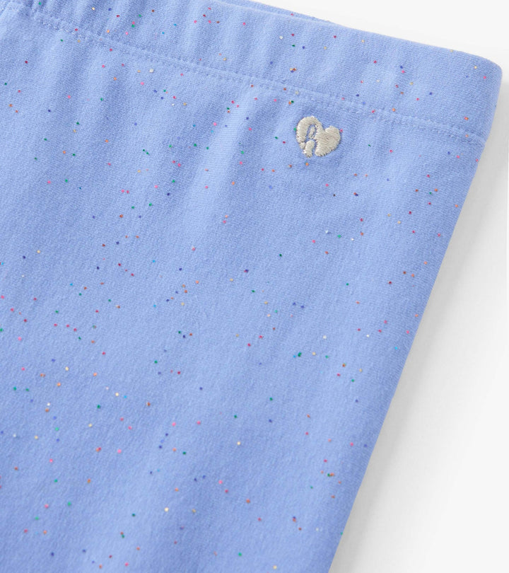 Hatley Girls Cornflower Blue Cozy Leggings