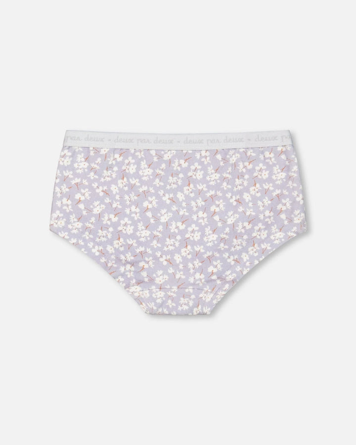 Deux Par Deux Boyshort Pantie - Little Flowers