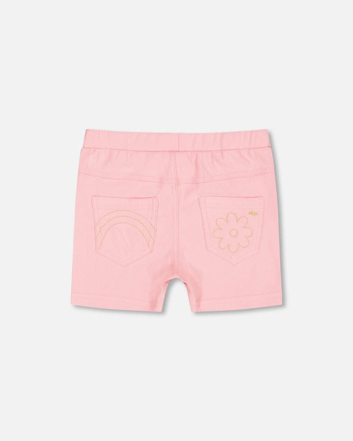 Deux Par Deux Short Jeggings - Light Pink