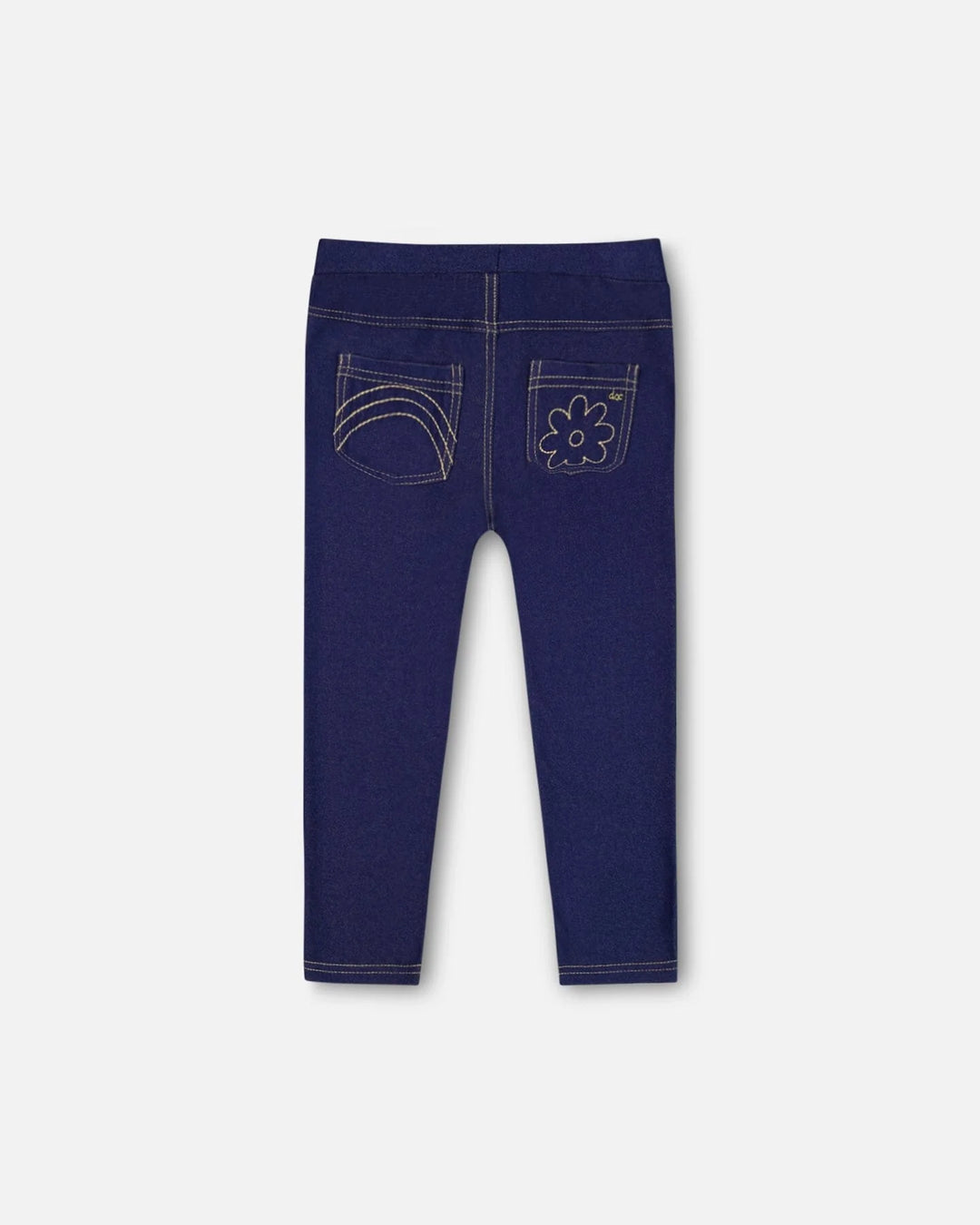 Deux Par Deux Jeggings - Navy Denim