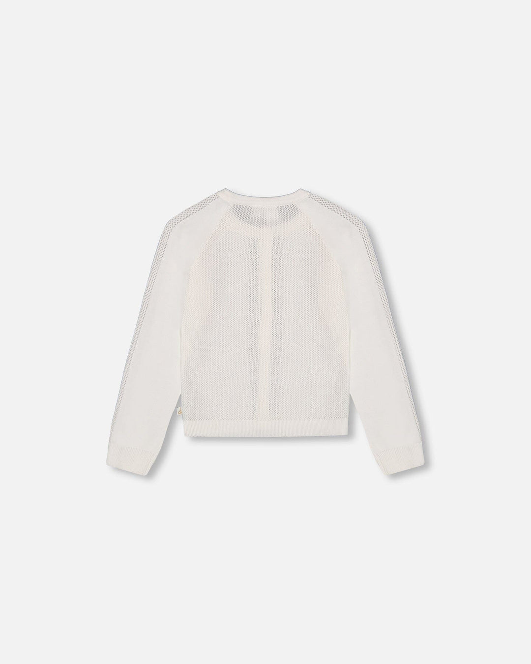 Deux Par Deux Knit Cardigan - Off White
