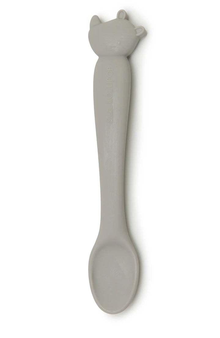 Loulou Lollipop Born to be Wild Feeding Spoon - Rhino