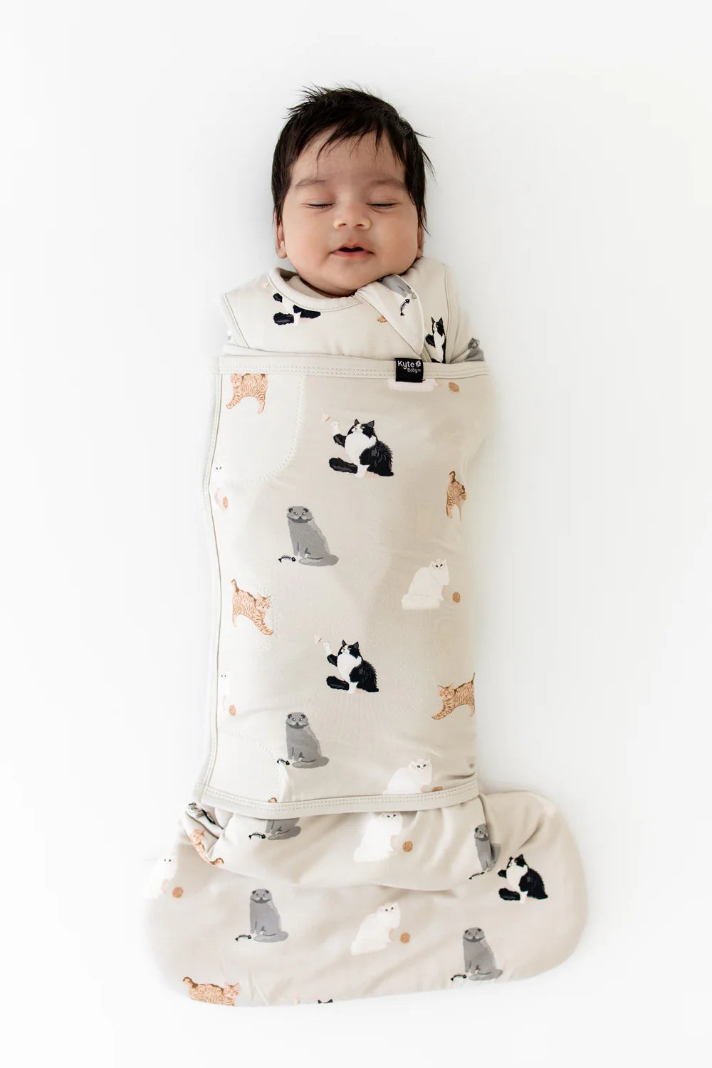Kyte Baby 1.0 TOG Swaddler Bag - Fluffy Cat