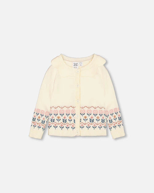 Deux Par Deux Knit Cardigan