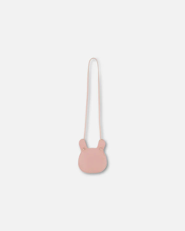 Deux Par Deux Rabbit Crossbody Bag - Peach beige