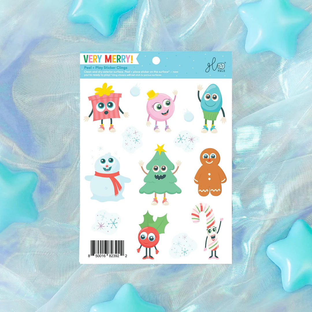 Glo Pal Peel &amp; Cling Stickers