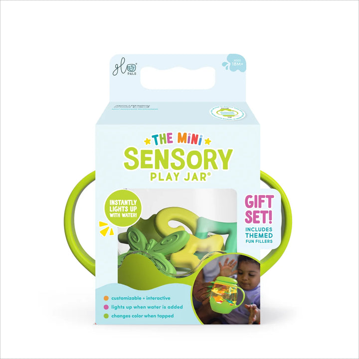 Glo Pals Mini Sensory Play Jars with Silicone Fillers
