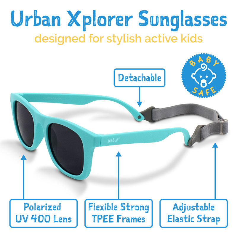 Jan &amp; Jul Kids Urban Xplorer Sunglasses - Lemonade Aurora
