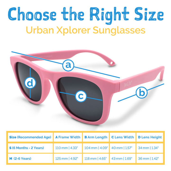 Jan &amp; Jul Kids Urban Xplorer Sunglasses - Frosty Mint Aurora
