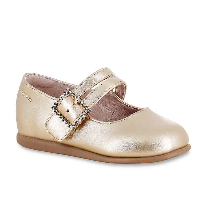 Mayoral Glitter Mary Jane - Gold