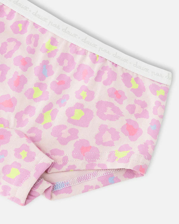 Deux Par Deux 3 Pack Boyshort Panties - Printed Florals