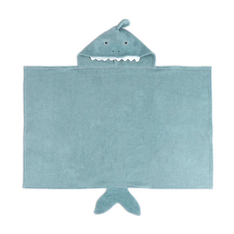 Mon Ami Hooded Towel - Seaborn Shark
