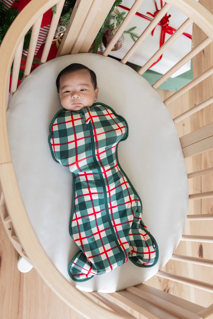 Kyte baby Swaddle Bag - Holiday Plaid