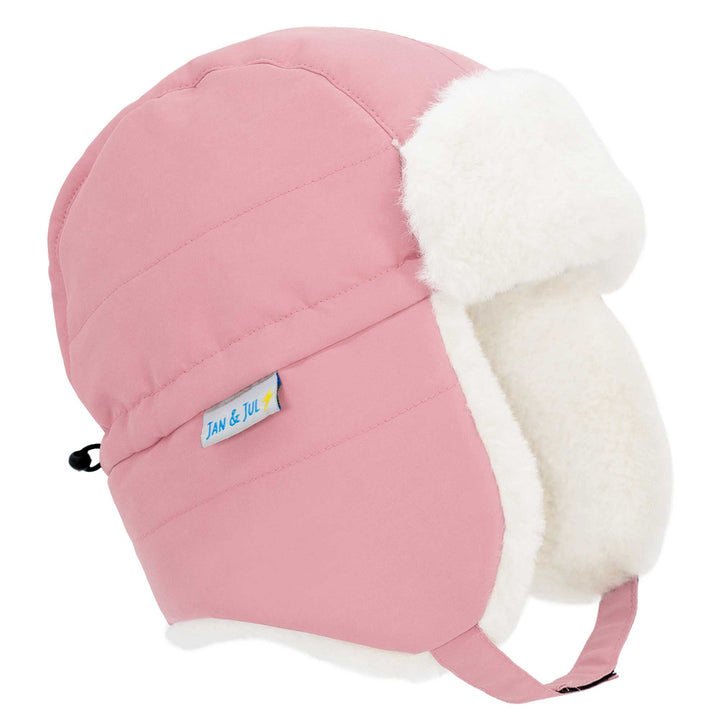 Jan &amp; Jul Toasty-Dry Trapper Winter Hat - Dusty Pink