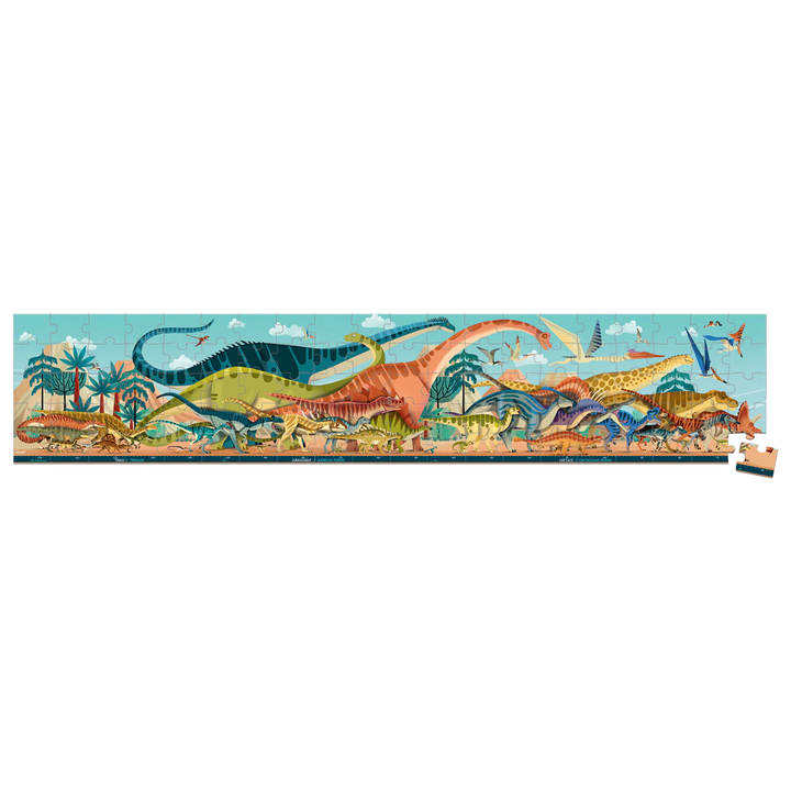 Janod 100pc Puzzle - Panoramic Dino