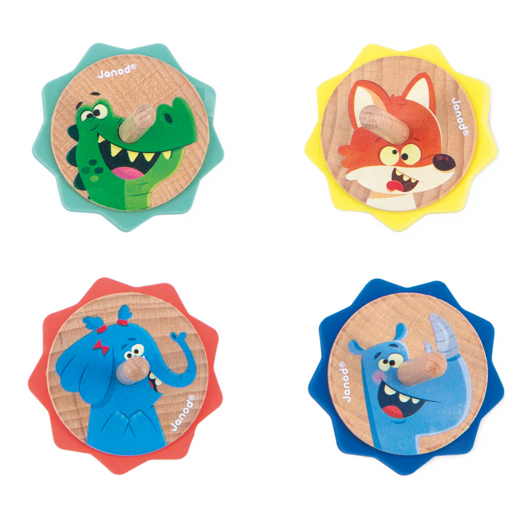 Janod Applepop - Spinning Top Assorted