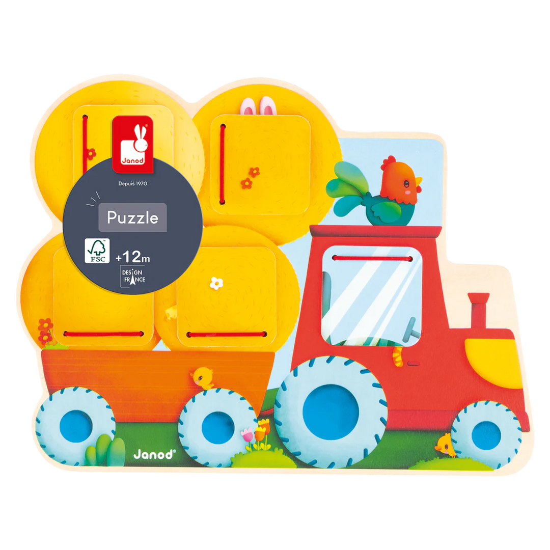 Janod Farm - Seek &amp; Find - Tractor