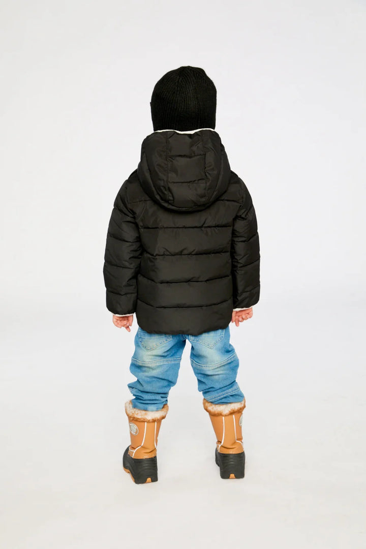 Deux Par Deux Winter Jacket Car Seat Adaptable - Black