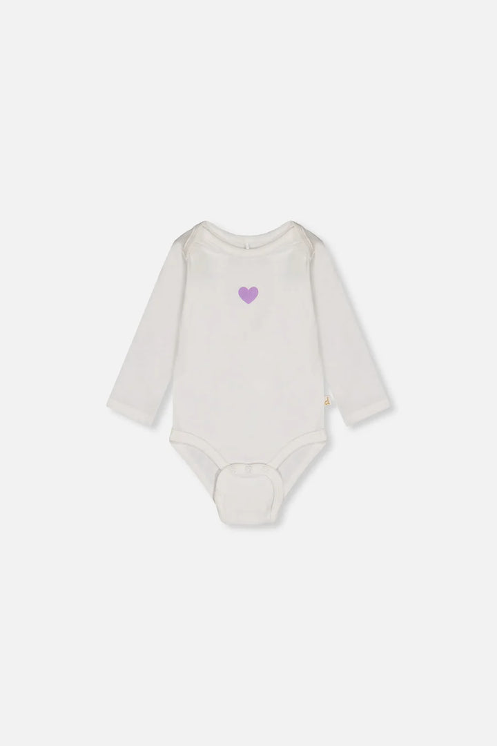 Deux Par Deux Organic Cotton Onsie - Off White