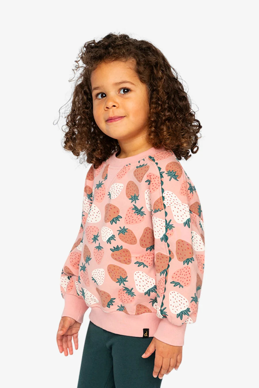 Deux Par Deux Sweatshirt - Big Strawberry