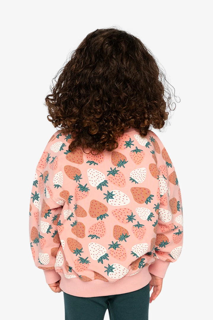 Deux Par Deux Sweatshirt - Big Strawberry