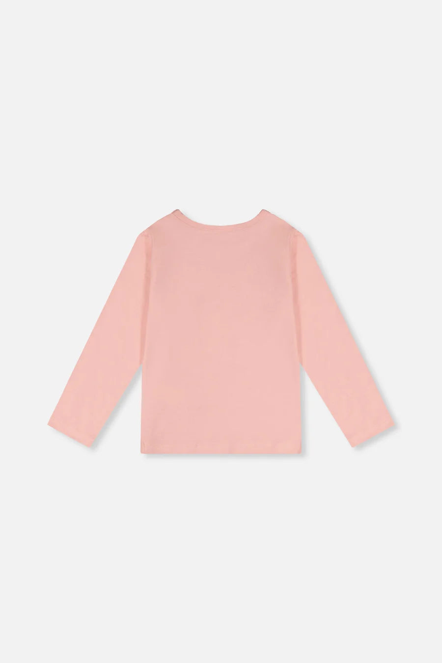 Deux Par Deux Organic Cotton Jersey T-Shirt Pale Dusty Pink