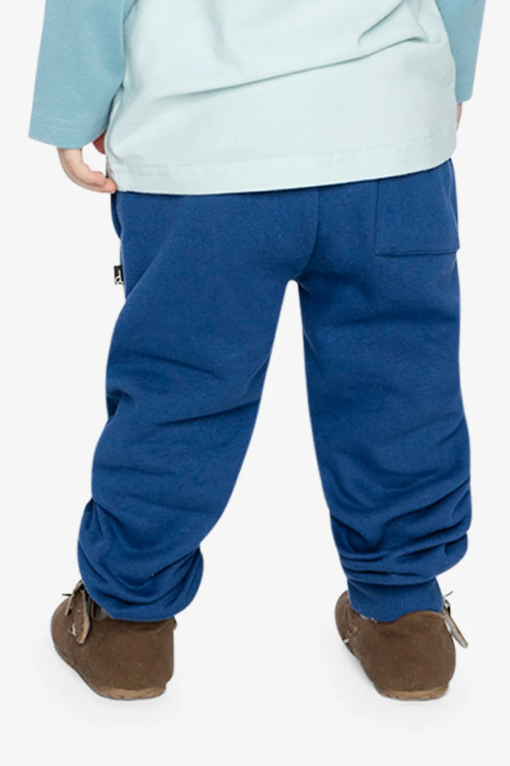 Deux Par Deux Fleece Sweatpants - True Navy
