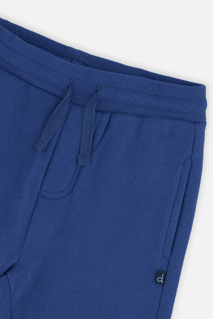 Deux Par Deux Fleece Sweatpants - True Navy