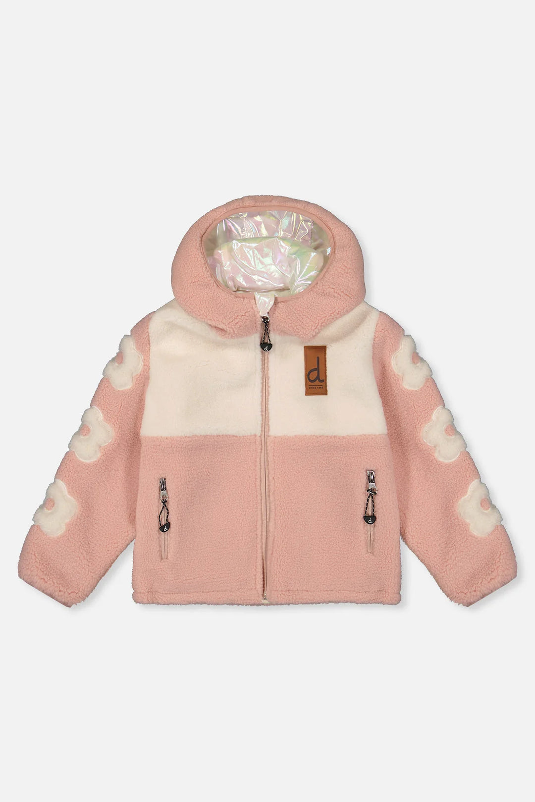 Deux Par Deux Reversible Mid-Season Jacket  Pale Pink