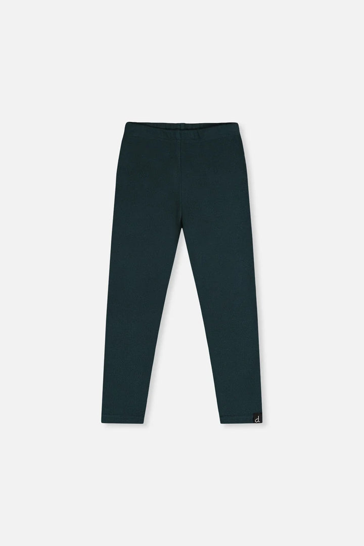Deux Par Deux Ribbed Leggings - Jasper