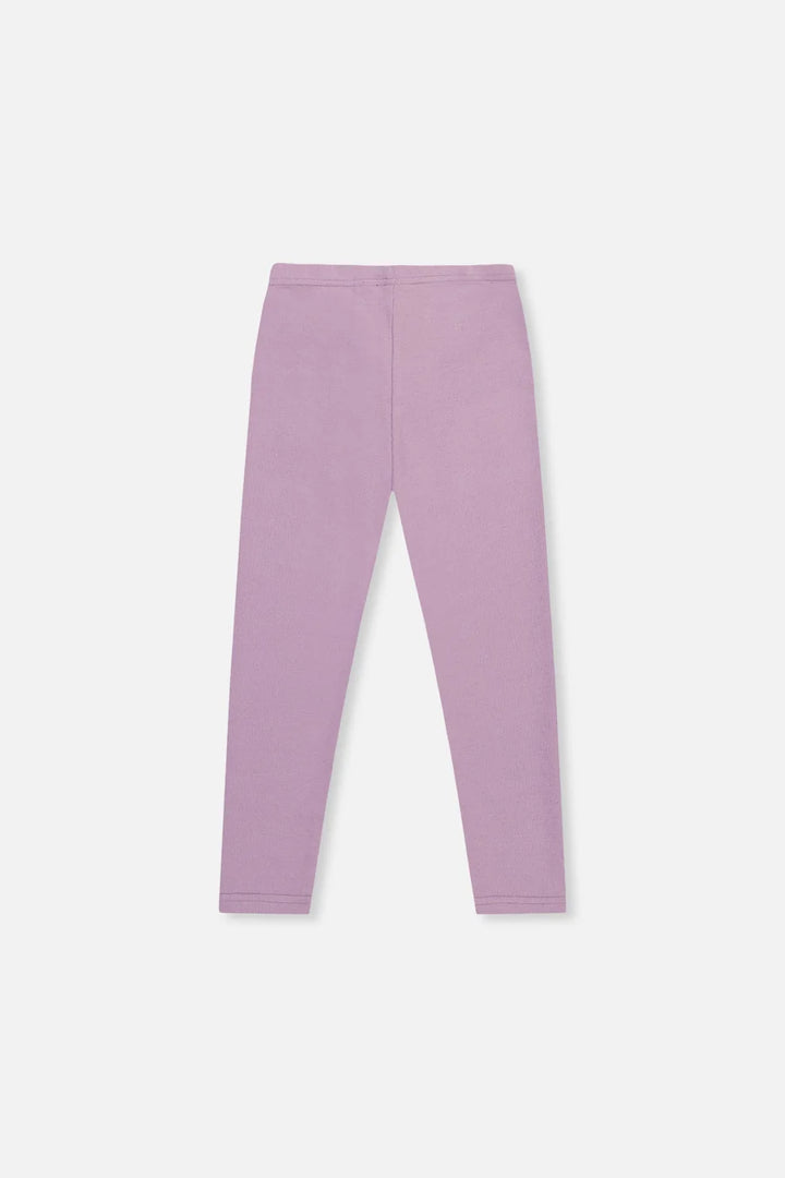 Deux Par Deux Ribbed Leggings - Dusk