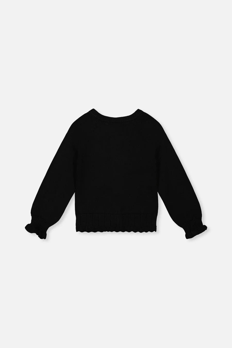 Deux Par Deux Knit Cardigan - Anthracite