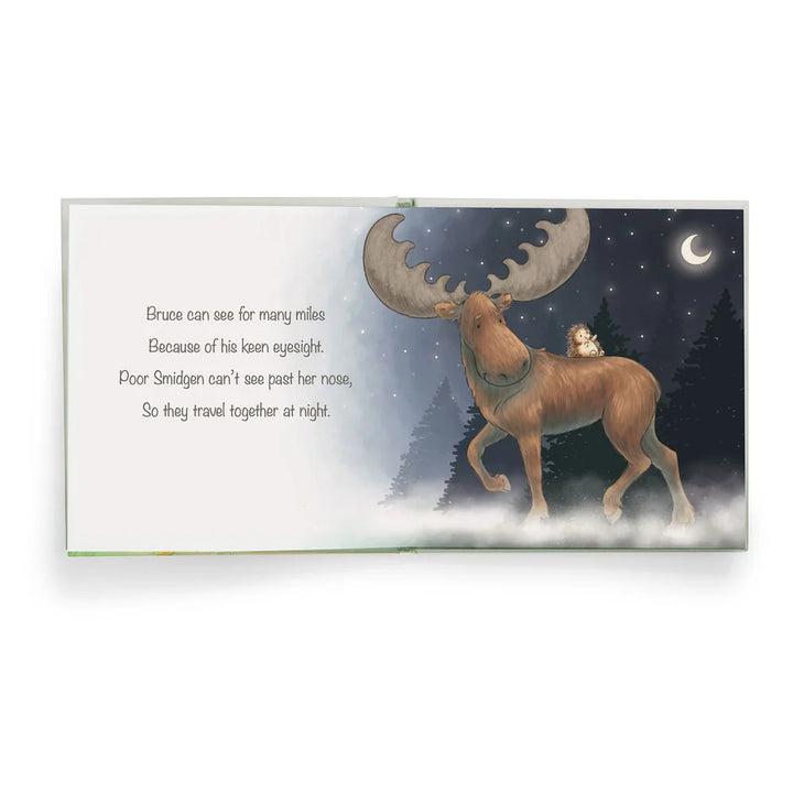 Bunnies by the Bay "Smidgen &amp; Bruce, A Big Friendship" Board Book